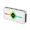 Hub Controladora PWM + ARGB Gamemax V4.0 8 puertos + control remoto Blanco