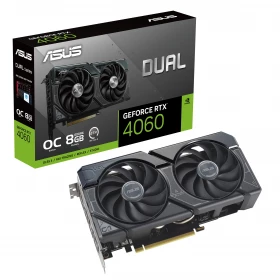 Tarjeta de Video RTX 4060 Asus Dual V2 8GB OC GDDR6