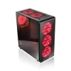Case SpeedMind SMCSGA08 / Vidrio templado / LED Rojo / 6 ventiladores