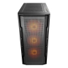 Case Cougar UNIFACE RGB ATX Vidrio templado Negro / 4 ventiladores