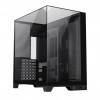 Case Gamemax Infinity Plus Vidrio templado frontal y lateral. Negro