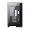 Case Gamemax Infinity Plus Vidrio templado frontal y lateral. Negro
