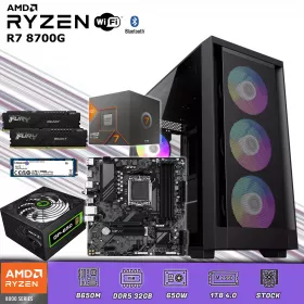 CPU Gamer Ryzen 7 8700G | 32GB DDR5 | SSD 1TB 4.0 M.2