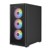 Case Antec AX81 Elite Vidrio templado ARGB 4 ventiladores