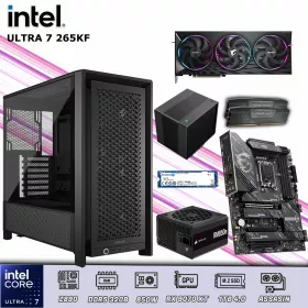 CPU Gamer Intel Core Ultra 7 265KF 32GB DDR5 | 1TB 4.0 | RX 9070 XT
