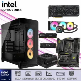 CPU Gamer Intel Core Ultra 9 285K 32GB DDR5  2TB 4.0 RTX 5070 Ti
