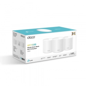Extensor DECO TP-Link X10 Wifi 6 Mesh AX1500 3 PACK
