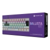 Teclado Mecanico Primus Ballista61T PKS-060W-S Español 60% Blanco