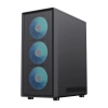 Case Gamemax Storm 2 AB / Vidrio templado / ARGB / 4 ventiladores