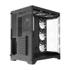 Case Gamemax HYPE-A / Vidrio templado / ARGB / 4 ventiladores Negro