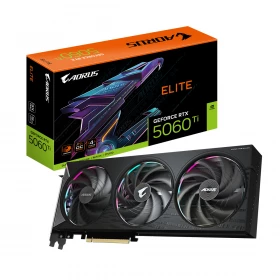 Tarjeta de Video RTX 5060 Ti Gigabyte Aorus Elite OC 16GB GDDR7