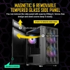 Case Antec NX200M mATX Vidrio templado 3 ventiladores