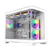 Case Gamemax HYPE-M / Vidrio templado / ARGB / 3 ventiladores Blanco