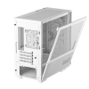 Case DeepCool Ch360 Digital Vidrio templado ARGB 3 ventiladores Blanco