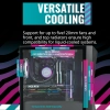 Case Cooler Master CMP 320 ARGB mATX Vidrio templado 2 ventiladores
