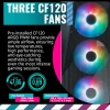 Case Cooler Master CMP 520 ARGB Vidrio templado 3 ventiladores