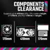 Case Cooler Master MasterBox 600 ARGB Vidrio templado 4 Ventiladores Negro