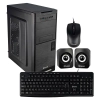 Case Quasad Combo C3152 Fuente 850W Teclado/Parlantes/Mouse