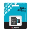 MicroSD Kingston Canvas Go Plus Gen4 64Gb 200Mb/s UHS-I U3 V30 A2