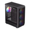 Case Gamemax Forge COC mATX Vidrio templado lateral Negro