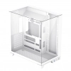 Case Gamemax Infinity Plus Vidrio templado frontal y lateral. 5 Ventiladores Blanco