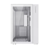 Case Gamemax Infinity Vidrio templado frontal y lateral 4 Ventiladores Blanco