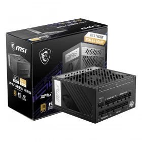 Fuente de poder 850W MSI MPG A850G PCIE5 80+ GOLD Full Modular
