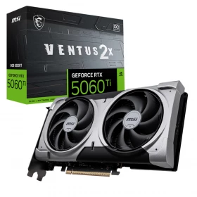 Tarjeta de Video RTX 5060 Ti MSI Ventus 2X Plus 8 GB GDDR7