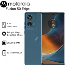 Celular Motorola Edge 50 Fuision 8GB/256GB 5G 6.67 POLED 120Hz Verde