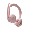 Audífonos Logitech Zone 300 Noise Canceling con micrófono. Buetooth. Rosa