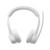 Audífonos Logitech Zone 300 Noise Canceling con micrófono. Buetooth. Blanco
