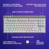 Teclado Logitech Mecánico G515 Lightspeed TKL Wireless Tactile RGB Blanco