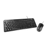 Combo de teclado y mouse Xtech XT-K301S USB Español