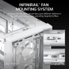 Case Corsair FRAME 4000D RS Vidrio templado 3 ventiladores blanco