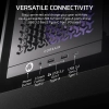 Case Corsair FRAME 4000D RS RGB Vidrio templado 3 ventiladores Negro