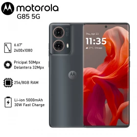 Celular Motorola G85 8GB/256GB 5G 6.67 POLED 120Hz Gris