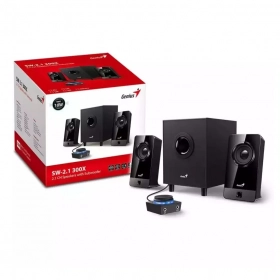 Parlante Genius SW 2.1 300X + Subwoofer 10W RMS