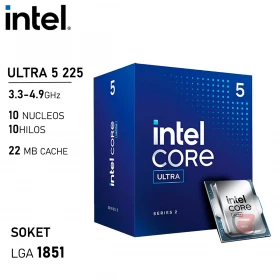 Procesador Intel Core Ultra 5 225 2.7 / 4.9GHz 10 Nucleos LGA1851