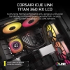Cooler Refrigeración Líquida Corsair iCUE Link TITAN 360mm RX LCD