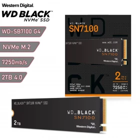 Disco sólido SSD M.2 NVMe Western Digital Black SN7100 2Tb Gen4x4 7250Mb/s