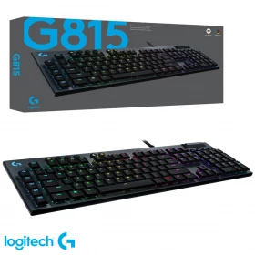 Teclado Logitech Mecánico G815 RGB LightSync GL Táctil