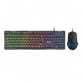 Kit Teclado y Mouse Genius Scorpion KM-GX3 USB retroiluminado Español
