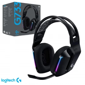 Audífonos Logitech G733 Wireless Lightspeed RGB Negro