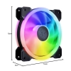 Ventilador Cooler Master MF120 S3 ARGB 120mm Negro