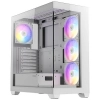 Case Antec CX300 Elite Vidrio templado ARGB 4 ventiladores Blanco