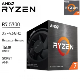 Procesador AMD Ryzen 7 5700 3.7 - 4.6GHz 8 Núcleos 16 Hilos AM4