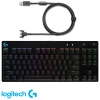 Teclado Logitech Mecánico Gamer G-Pro GX Blue Wired Black