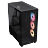 Case Corsair 3500X RS-R ARGB Vidrio templado 3 ventiladores Negro Case Corsair 3500X RS-R ARGB Vidrio templado 3 ventiladores Negro