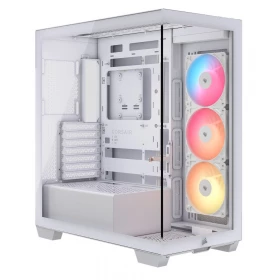 Case Corsair 3500X RS-R ARGB Vidrio templado 3 ventiladores Blanco