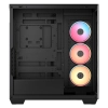 Case Corsair iCUE Link  3500X LX-R RGB Vidrio templado 3 ventiladores Negro